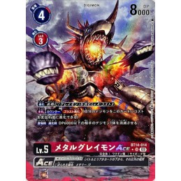 Metal Greymon ACE BT14-014...