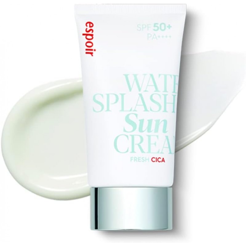 espoir Water Splash Sun Cream Original 2.0 fl oz (60 ml) Water Splash Sun Cream SPF50+ PA+++ Sunscreen Korean Cosmetics Espore
