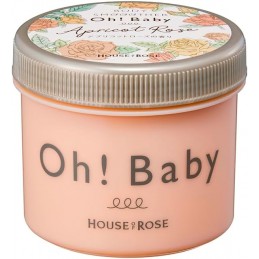 House of Rose Body Smoother AC (Apricot Rose Scent) 12.3 oz (350 g) / Body Scrub, Body Care, Massage, Hot Spring Water, Rose,