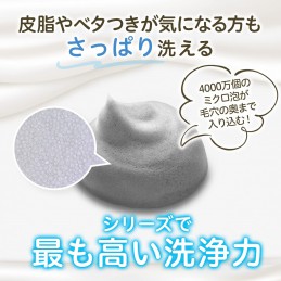 Bifesta Foaming Face Wash, Deep Clear, Carbonated Dense Foam Face Wash, Charcoal Formula, Pore Care, 6.3 oz (180 g)