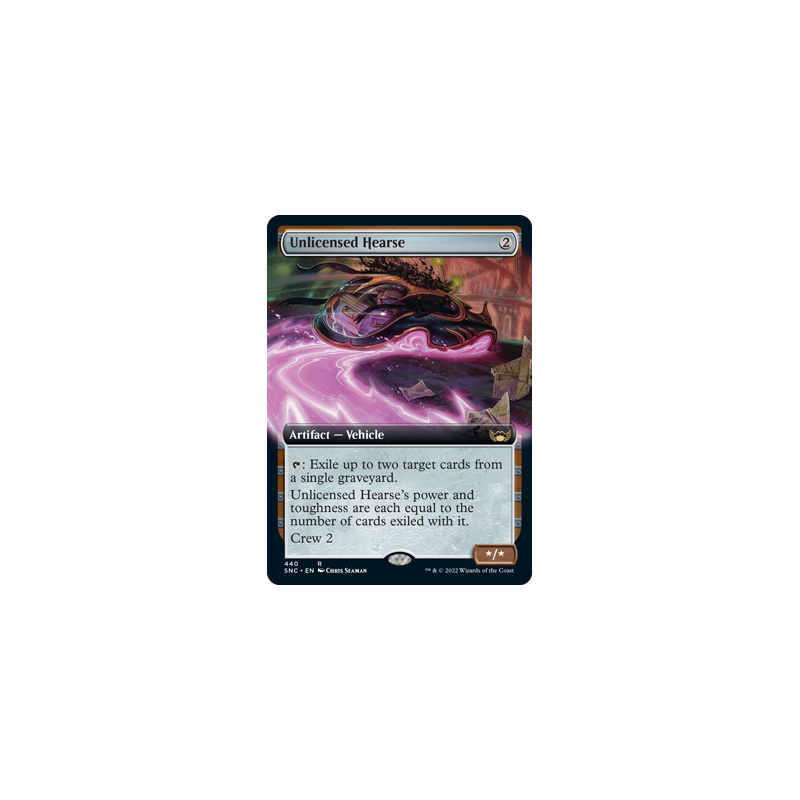 EN】Unlicensed Hearse Extended Art